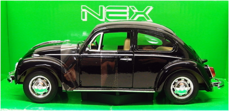 Welly 1/24 Scale Diecast 22436W - VW Beetle Hard Top - Black Welly 1/24 Scale Diecast 22436W - VW Beetle Hard Top - Black