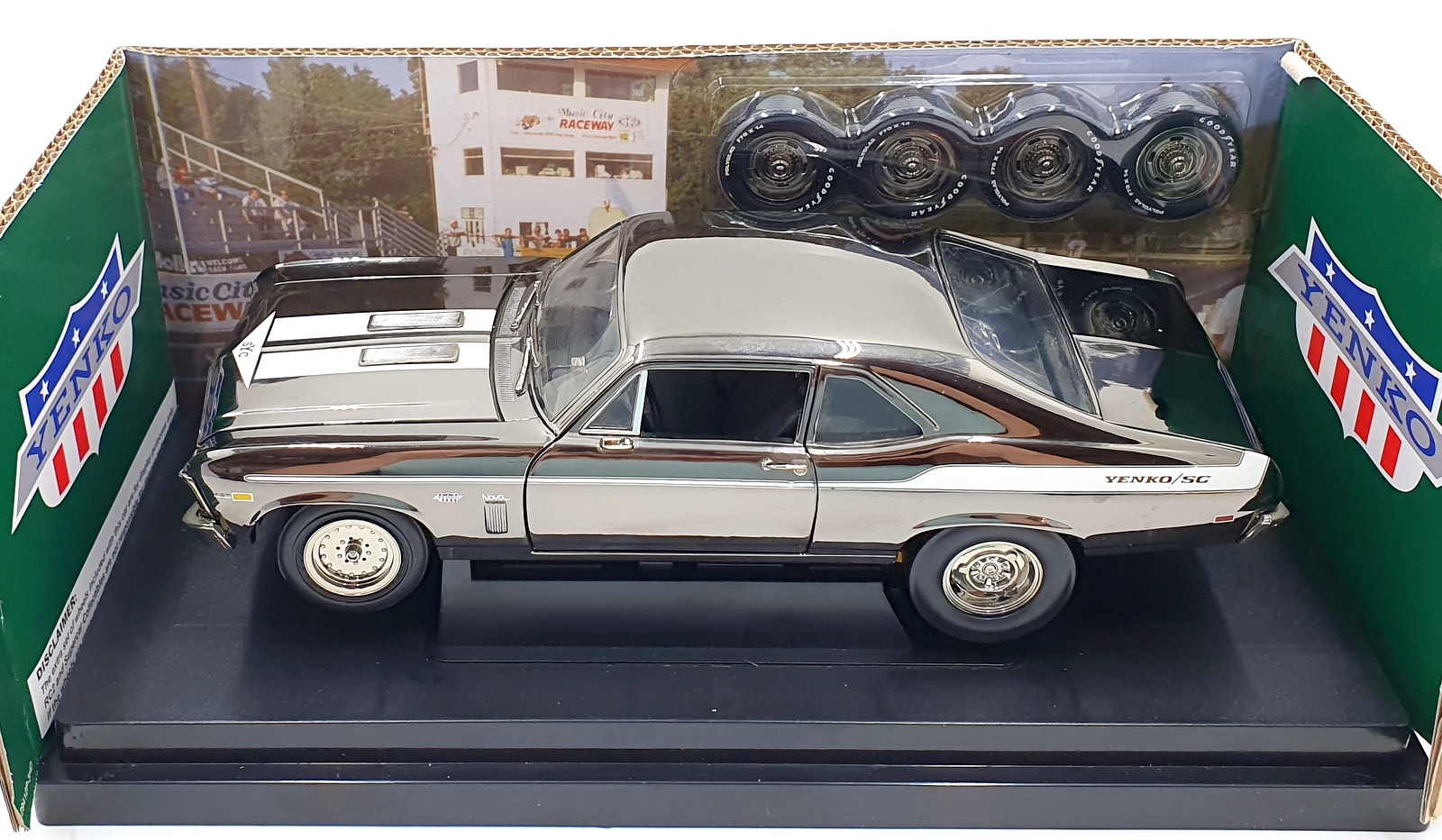 Ertl 1/18 Scale Diecast 29412PB - 1969 Yenko Nova 427 Street/Strip