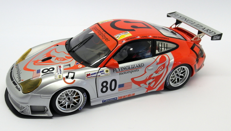 Minichamps 1/18 100 066480 - Porsche 911 GT3 RSR Lizard Racing 24H Le Mans 2006