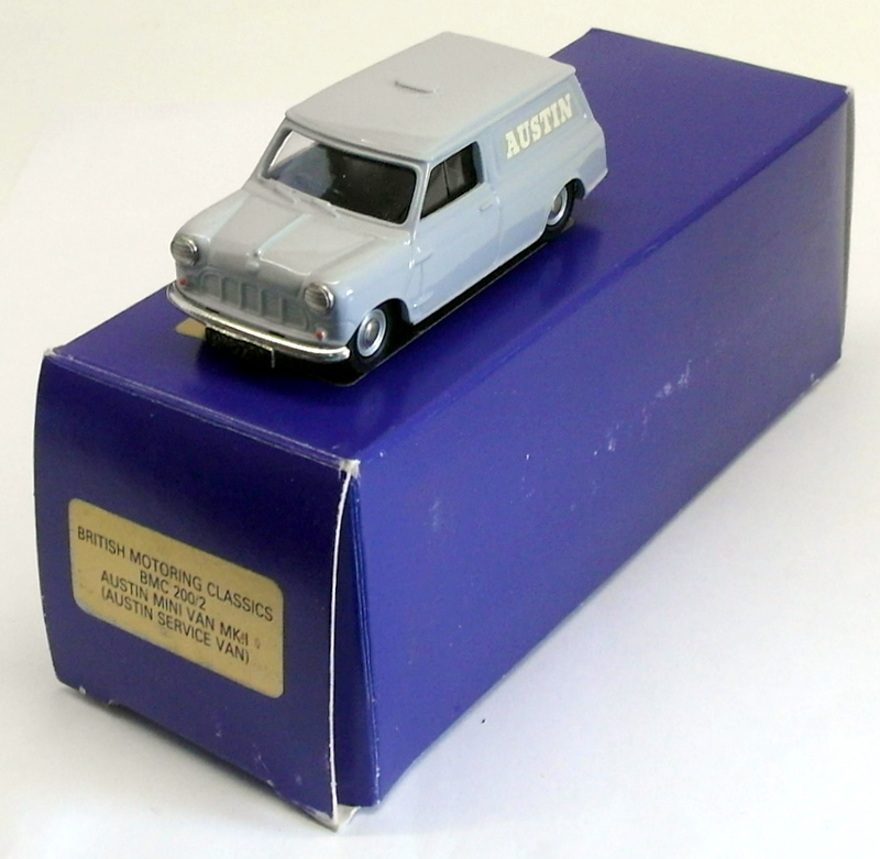 British Motoring Classics 1/43 Scale BMC 200/2 - Mini Van MkI Austin Service Van