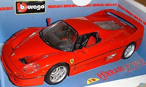 Burago 1/18 Scale diecast - 3362 Ferrari F50 Hard top 1995 red