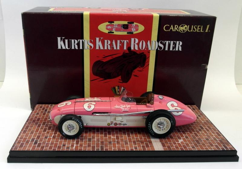 Carousel1 1/18 Scale - 4501 Kurtis Kraft Roadster 1955 Indianapolis 500 Winner