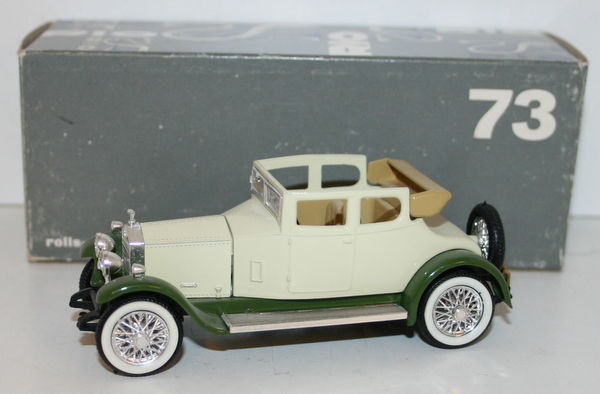 RIO 1/43 Scale - 73 - 1923 Rolls Royce Mod Twenty - Cream / Green