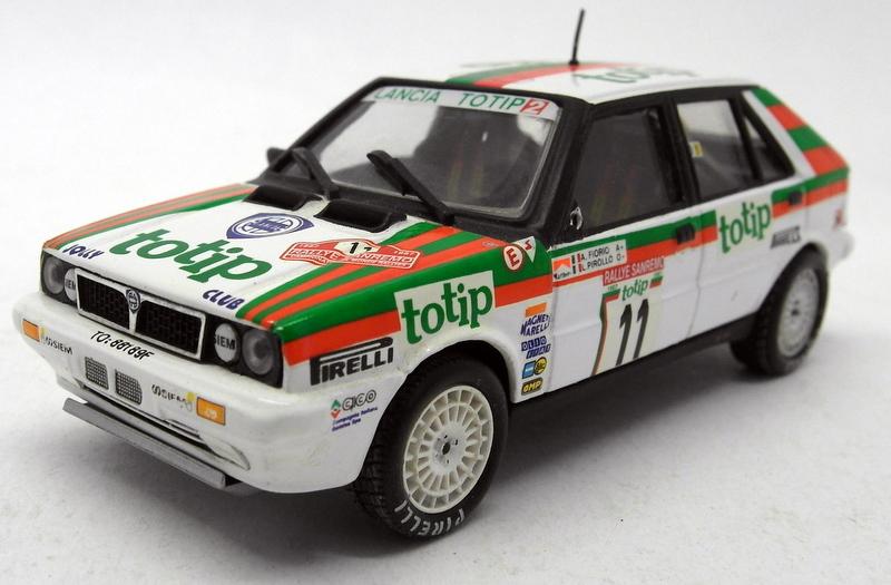 Vitesse 1/43 Scale Diecast - Rally58 Lancia Delta HF Rallye Sanremo 1987 Vitesse 1/43 Scale Diecast - Rally58 Lancia Delta HF Rallye Sanremo 1987