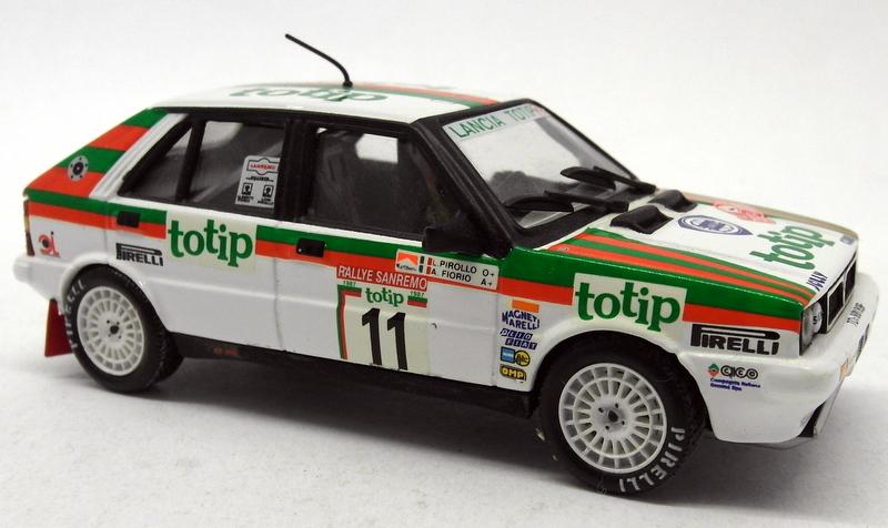 Vitesse 1/43 Scale Diecast - Rally58 Lancia Delta HF Rallye Sanremo 1987 Vitesse 1/43 Scale Diecast - Rally58 Lancia Delta HF Rallye Sanremo 1987