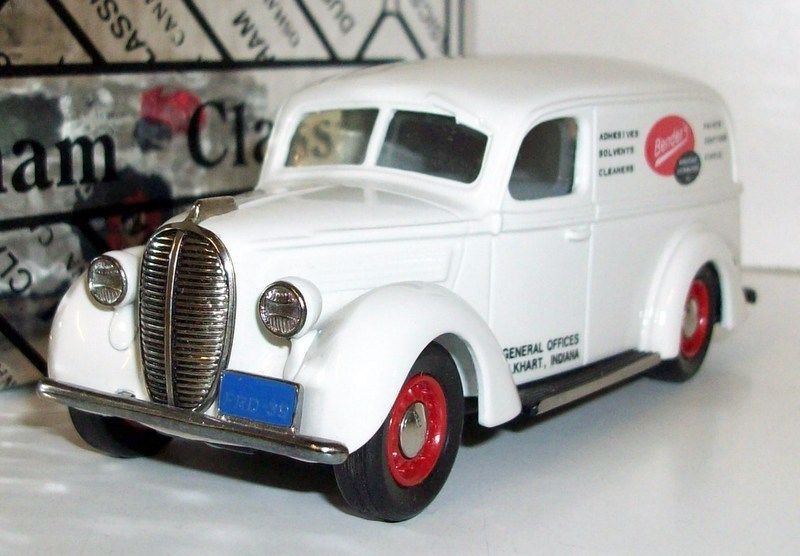 Durham Classics 1/43 Scale 1939 Ford panel van Benders wholesalers distributors Durham Classics 1/43 Scale 1939 Ford panel van Benders wholesalers distributors