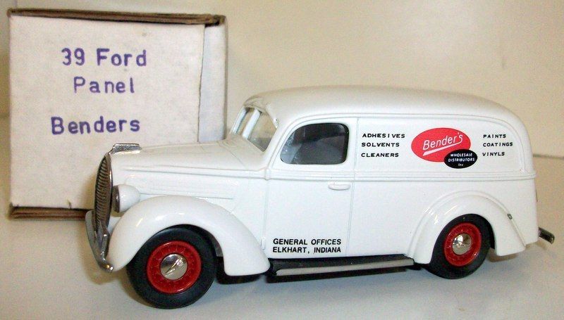 Durham Classics 1/43 Scale 1939 Ford panel van Benders wholesalers distributors Durham Classics 1/43 Scale 1939 Ford panel van Benders wholesalers distributors