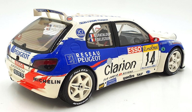 ミニカー OTTO/Peugeot 306 Maxi RMC /Rally Carlo Otto Mobile 1/18 Scale Resin OT546 - Peugeot 306 Maxi-RMC