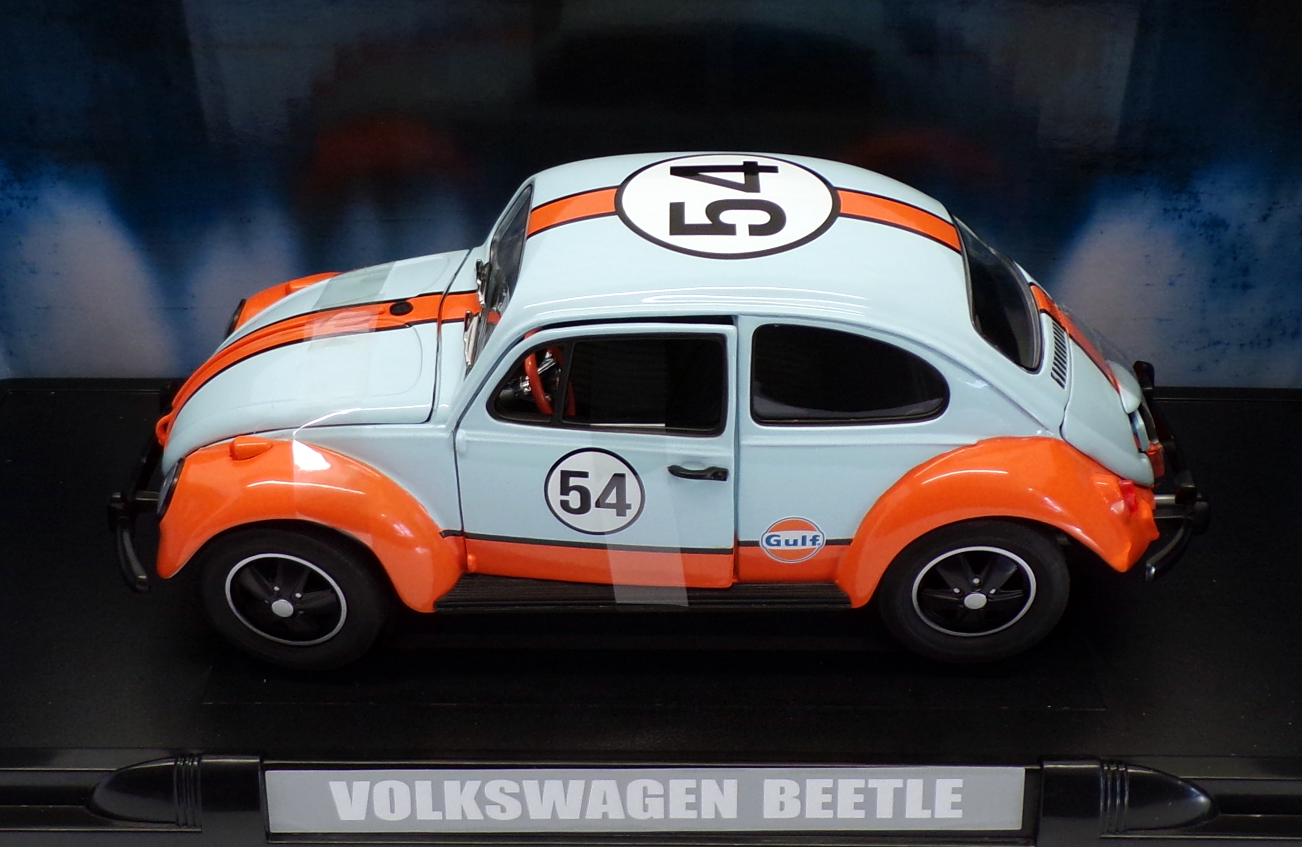 Greenlight 1/18 Scale Model Car 12994 - Volkswagen Beetle - Gulf #54