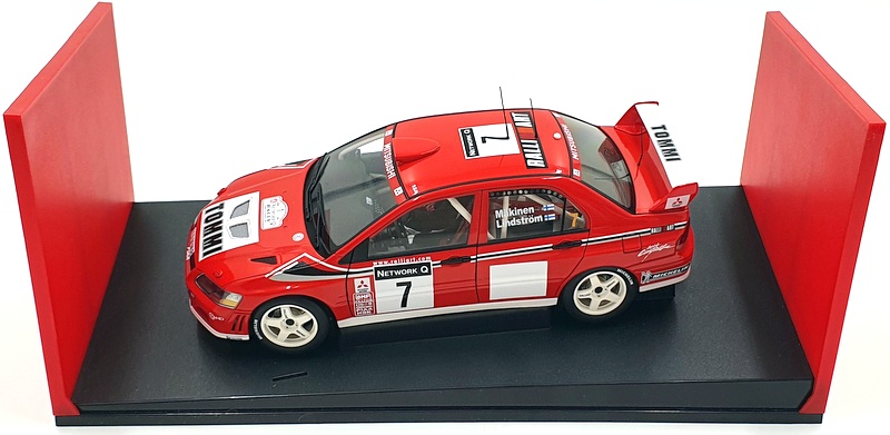 AUTOart Mitsubishi Lancer WRC ミニカー 1/18 Autoart 1/18 Scale Diecast 80151 Mitsubishi Lancer EVO VII WRC #7