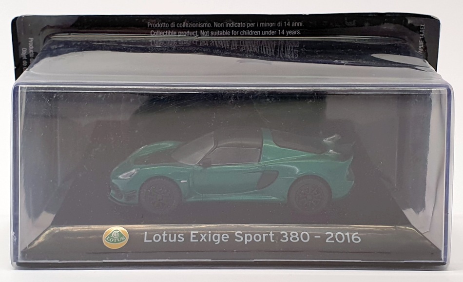Altaya 1/43 Scale AL26521 - 2016 Lotus Exige Sport 380 - Green