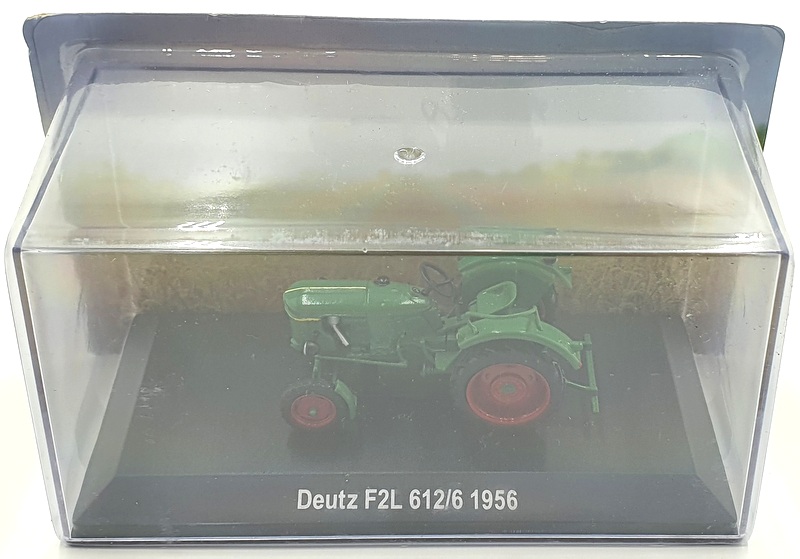 Hachette 1/43 Scale Model Tractor HL38 - 1956 Deutz F2L 612/6 - Green