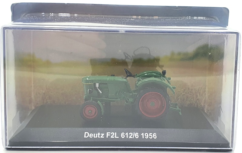 Hachette 1/43 Scale Model Tractor HL38 - 1956 Deutz F2L 612/6 - Green