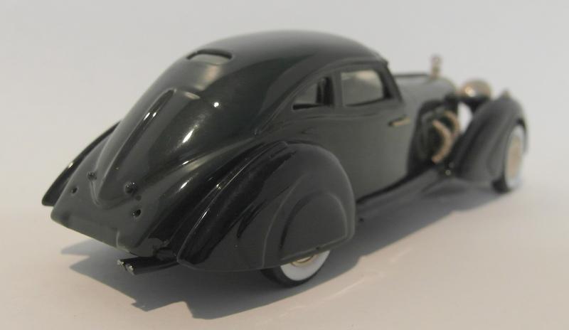 Plumbies 1/43 White Metal MT48 Mercedes Type 500K 1934 Green / black