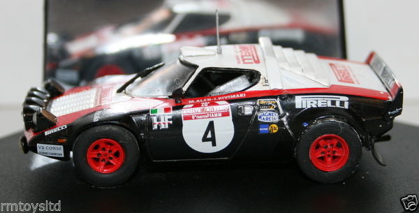 VITESSE 1/43 SCALE - V98158 LANCIA STRATOS PIRELLI SAN REMO 1978 ALEN / KIVIMAKI