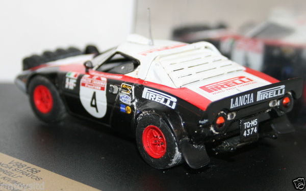 VITESSE 1/43 SCALE - V98158 LANCIA STRATOS PIRELLI SAN REMO 1978 ALEN / KIVIMAKI