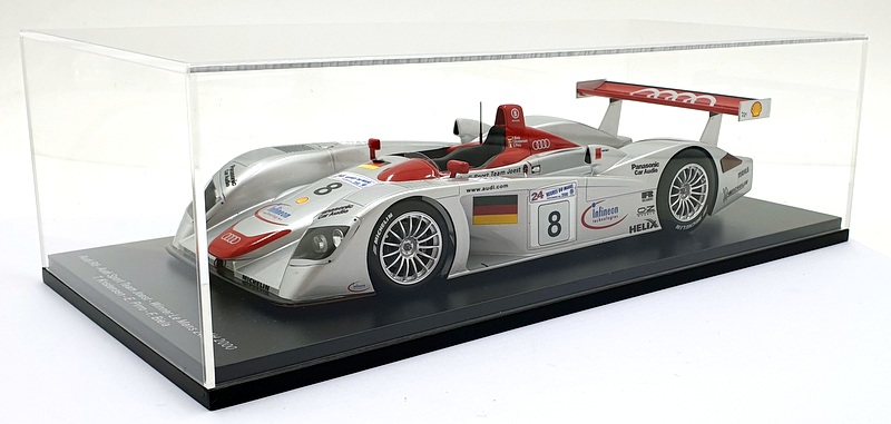 Spark 1/18 Scale 18LM00 - Audi R8 Audi Sport #8 1st 24Hr Le Mans