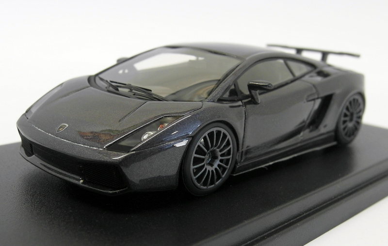 Looksmart 1/43 Scale Resin LS283C Lamborghini Gallardo Superleggera 07 Met Grey