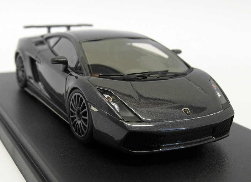 Looksmart 1/43 Scale Resin LS283C Lamborghini Gallardo Superleggera 07 Met Grey