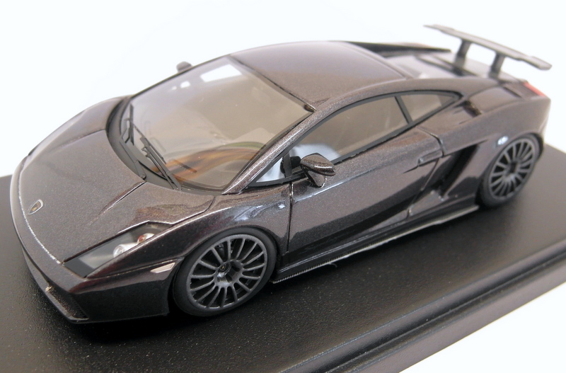 Looksmart 1/43 Scale Resin LS283C Lamborghini Gallardo Superleggera 07 Met Grey