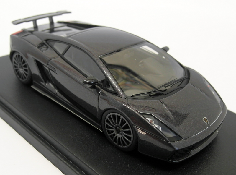 Looksmart 1/43 Scale Resin LS283C Lamborghini Gallardo Superleggera 07 Met Grey