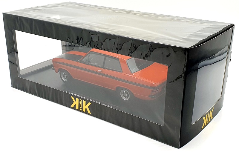 KK Scale 1/18 Scale Diecast KKDC180645 - Opel Kadett B Sport 1973 Orange