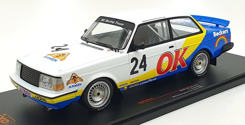 IXO Models 1/18 Scale 18RMC105A Volvo 240 Turbo DPM 1985 #24 Andersson