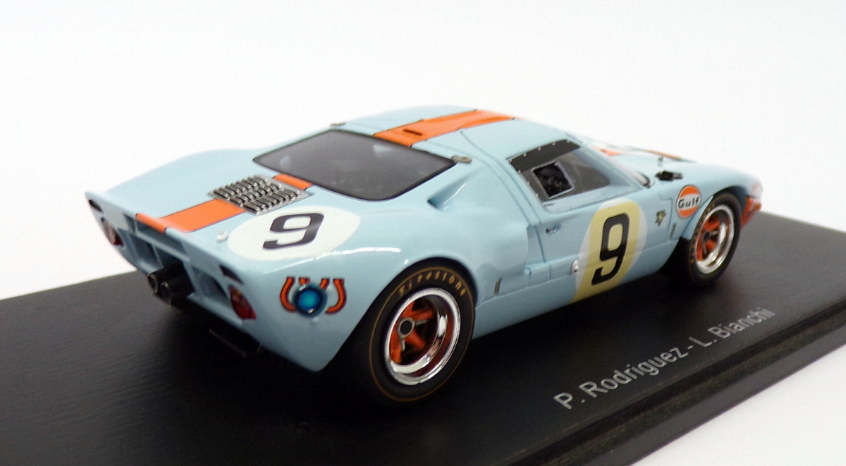 Spark 1/43 Scale 43LM68 - Ford GT40 - #9 Winner Le Mans 1968 | eBay