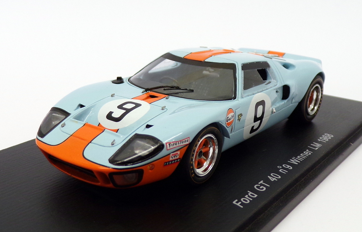 Spark 1/43 Scale 43LM68 - Ford GT40 - #9 Winner Le Mans 1968 | eBay