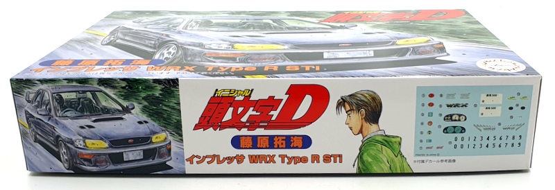 Fujimi 1/24 Scale Unbuilt Kit 183664 - Initial D Subaru Impreza WRX Type R STi Fujimi 1/24 Scale Unbuilt Kit 183664 - Initial D Subaru Impreza WRX Type R STi