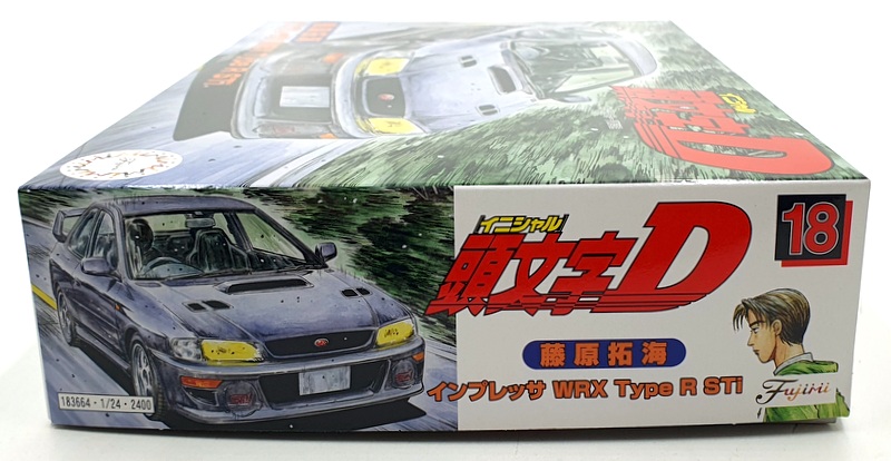 Fujimi 1/24 Scale Unbuilt Kit 183664 - Initial D Subaru Impreza WRX Type R STi Fujimi 1/24 Scale Unbuilt Kit 183664 - Initial D Subaru Impreza WRX Type R STi
