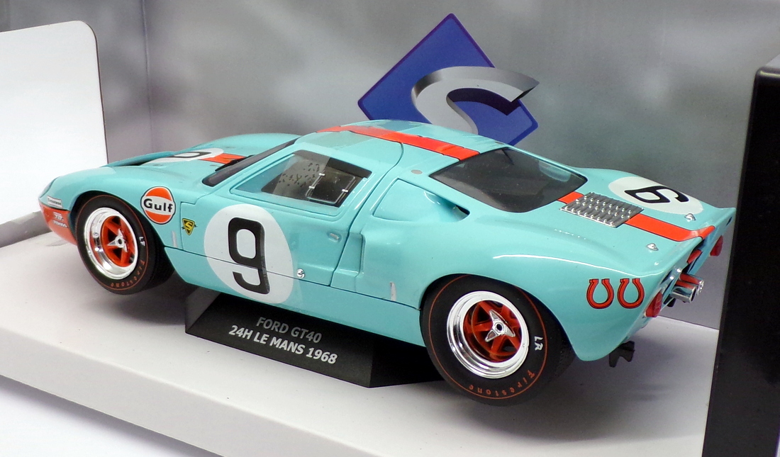 Solido 1/18 Scale S1803001 - Ford GT40 - #9 24H Le Mans Gulf Solido 1/18 Scale S1803001 - Ford GT40 - #9 24H Le Mans Gulf