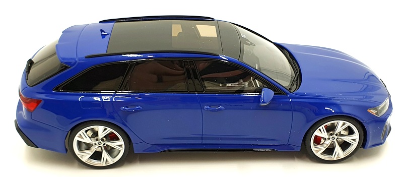 GT Spirit 1/18 Scale Resin GT854 - Audi RS6 Avant Tribute - Blue