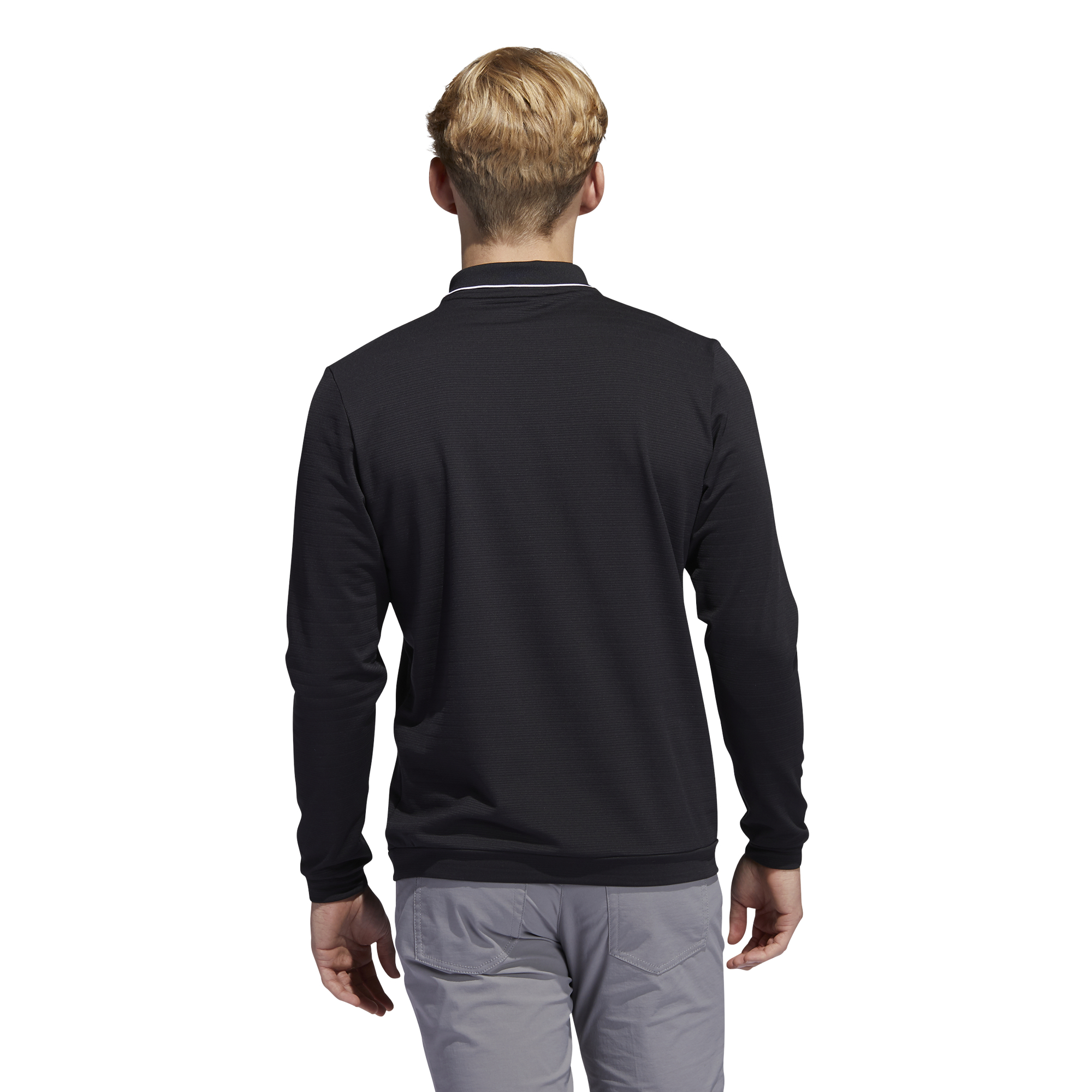 adidas Golf Thermal Primegreen Long Sleeve Polo Shirt 