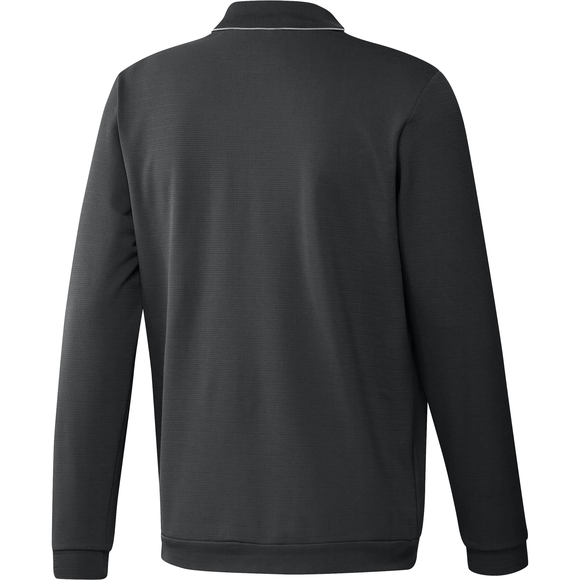 adidas Golf Thermal Primegreen Long Sleeve Polo Shirt  - Black