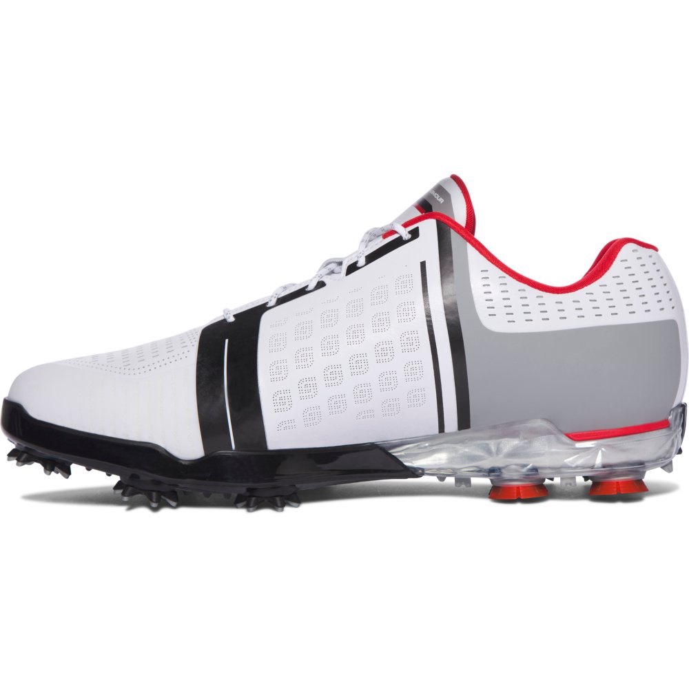 Under Armour Mens UA Spieth One Leather Waterproof Tour Golf Shoes eBay