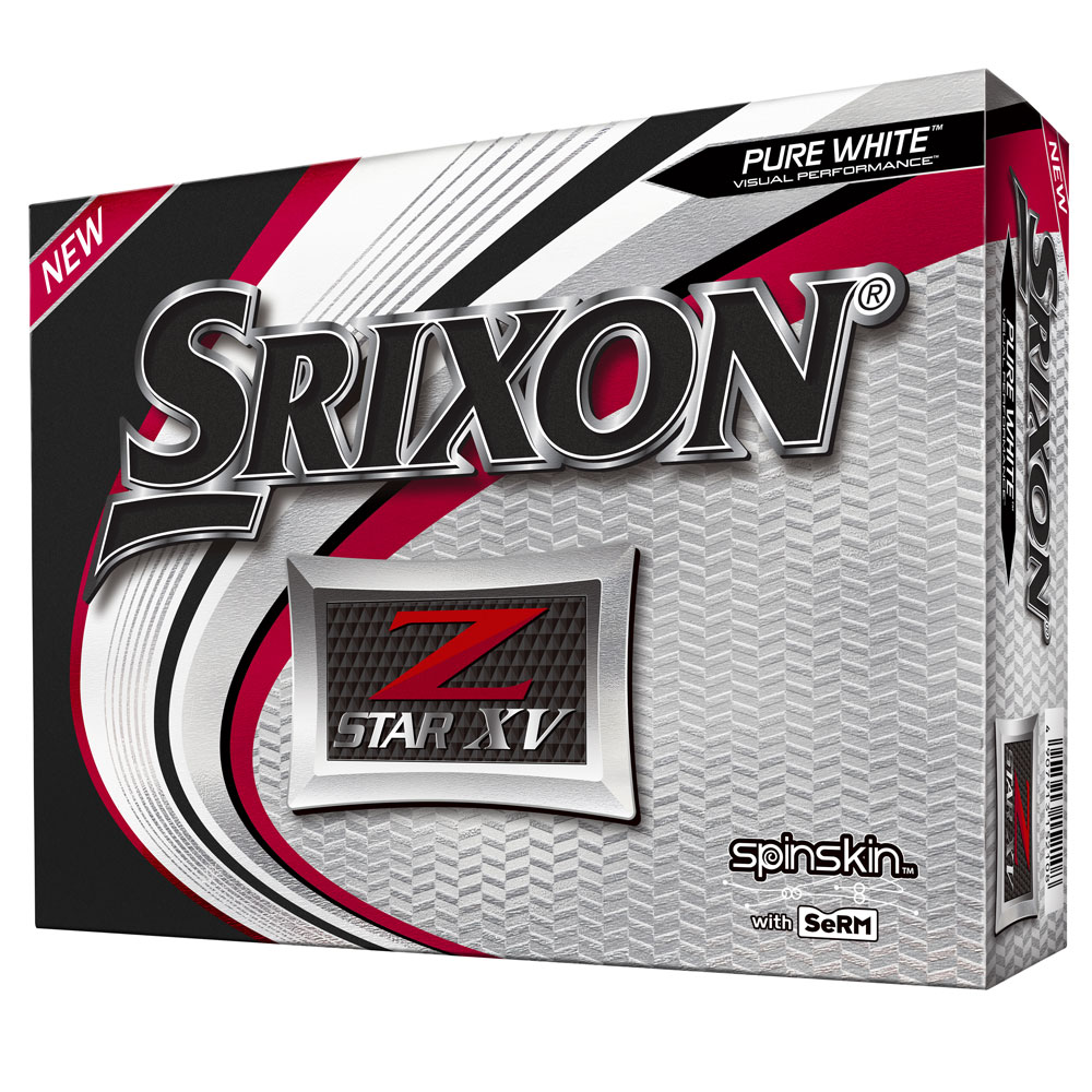 Srixon Z-Star XV Golf Balls  - Pure White