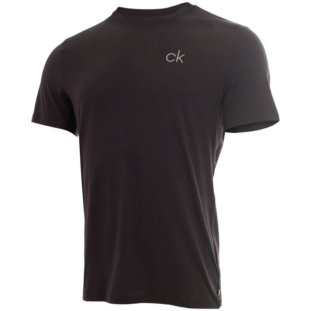 Calvin Klein Mens Newport Golf T-Shirt  - Black