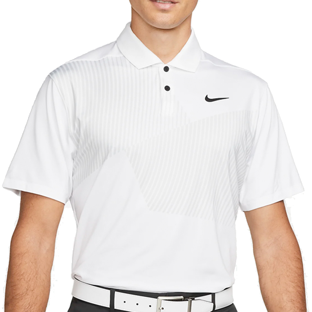 Nike Golf Dri-Fit Vapor Graphic Print Shirt  - White