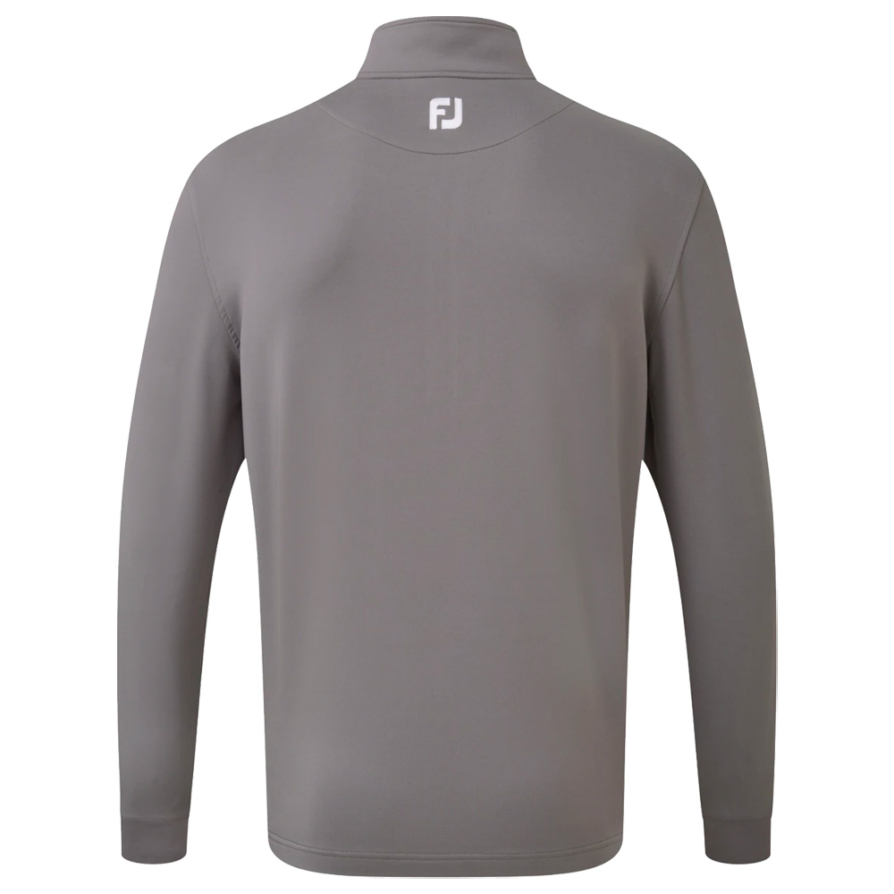 FootJoy Golf Jersey Chest Stripe Chillout Mens Sweater  - Charcoal/Grey/White