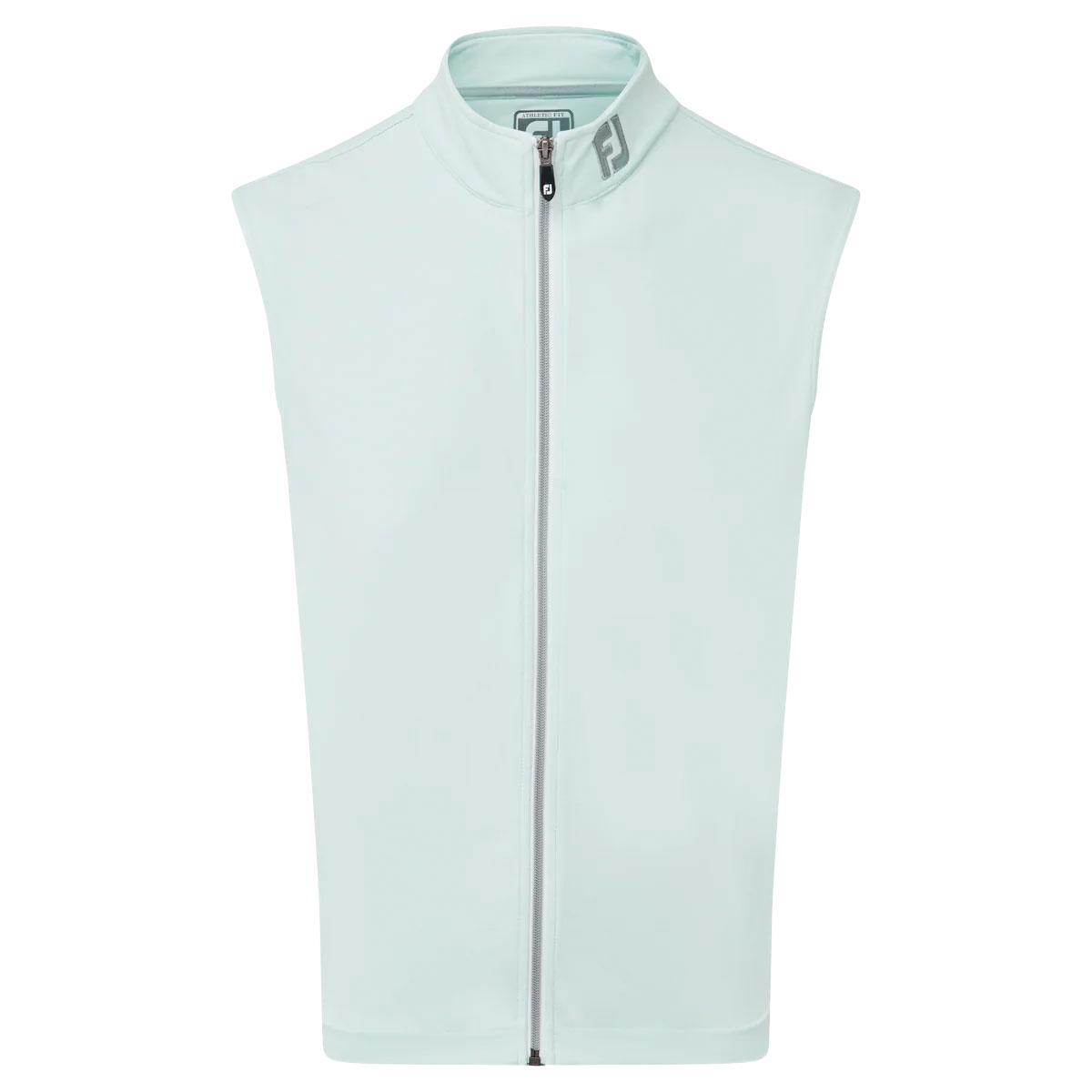 FootJoy Full Zip Knit Vest Mens Golf Gilet  - Ice Blue