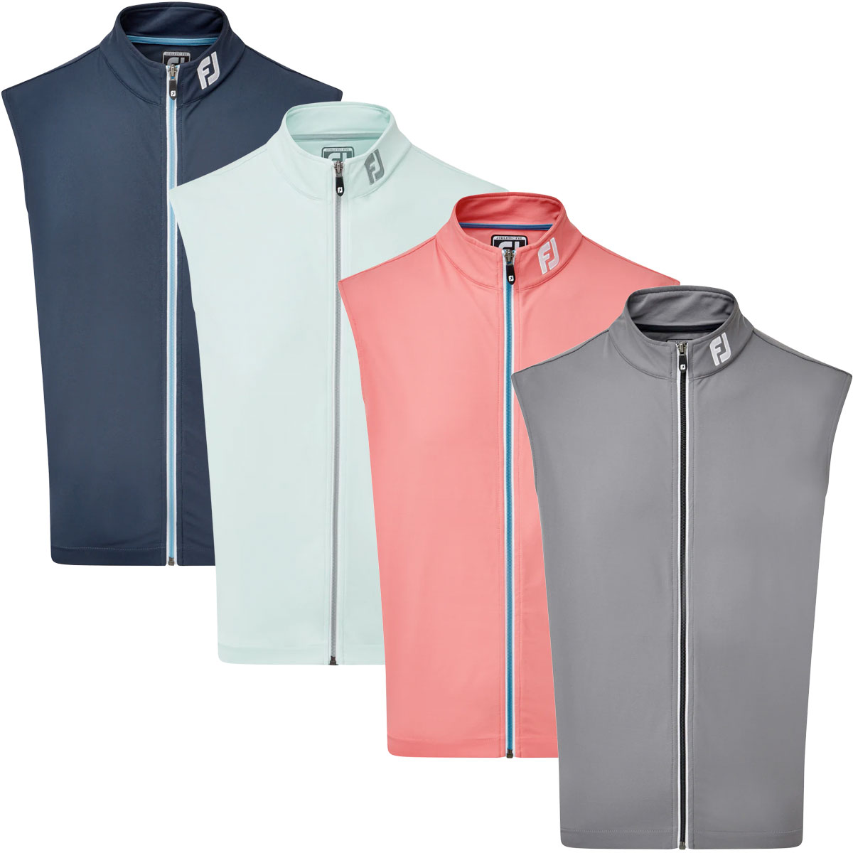 FootJoy Full Zip Knit Vest Mens Golf Gilet Scratch72