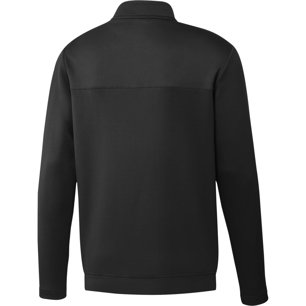 adidas Golf Club 1/4 Zip Mens Pullover  - Black
