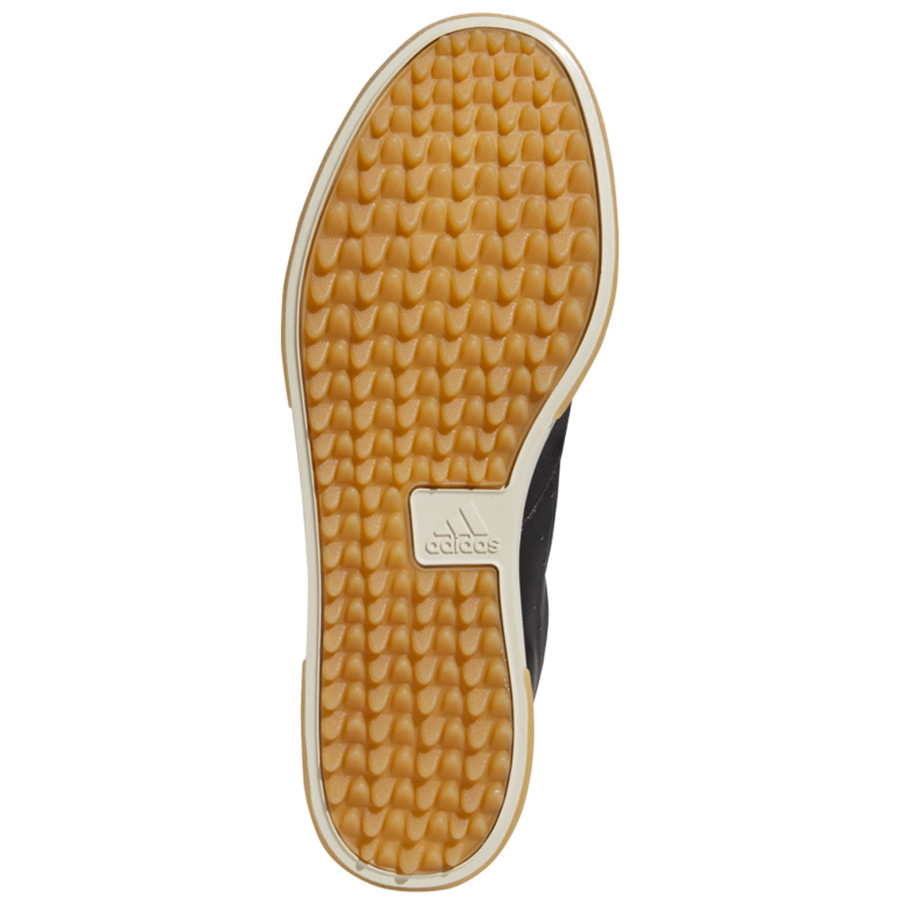 adidas Adicross Retro Mens Spikeless Golf Shoes  - Core Black/Gold Metallic/Brown