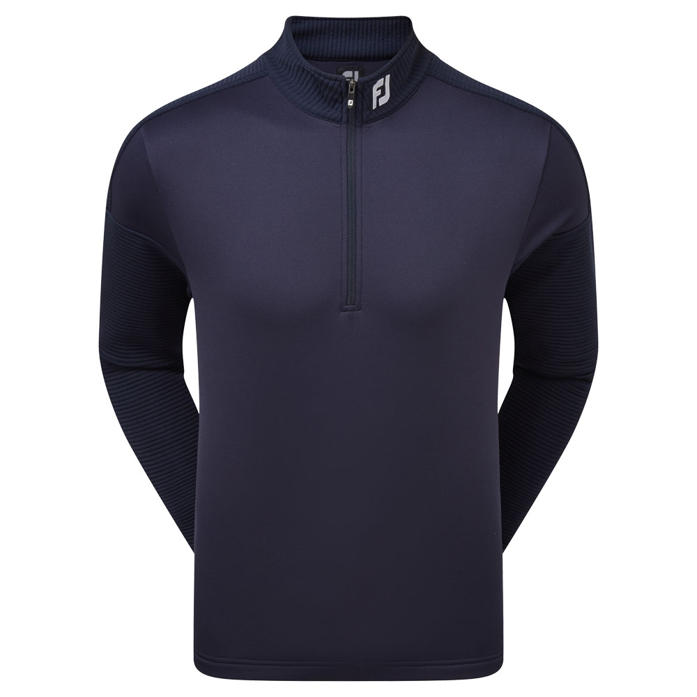 FootJoy Chill Out Xtreme Ribbed Golf Pullover  - Navy