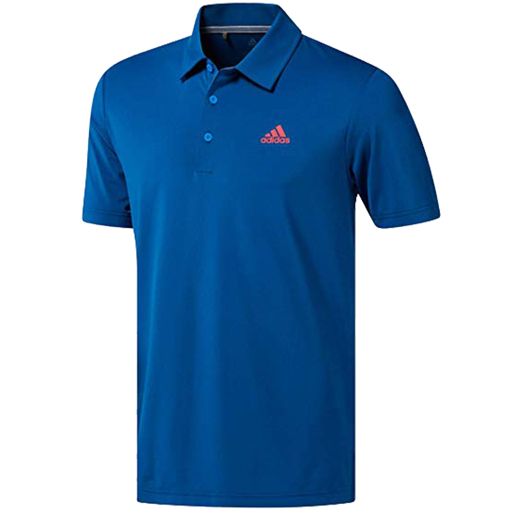 adidas Golf Ultimate 365 Solid Mens Short Sleeve Polo Shirt  - Dark Marine
