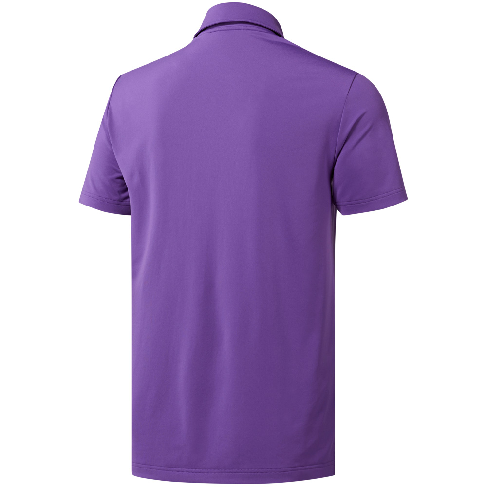adidas Golf Ultimate 365 Solid Mens Short Sleeve Polo Shirt  - Active Purple