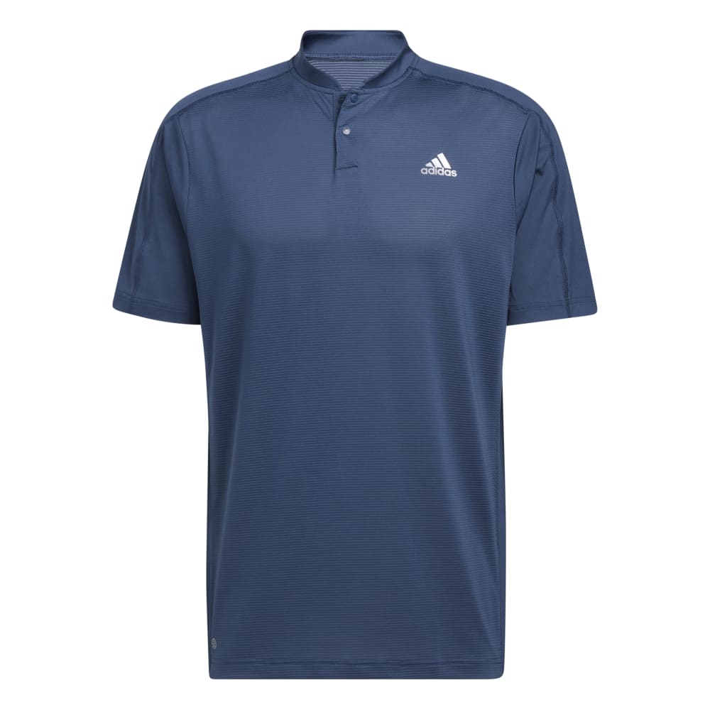 adidas Mens Primeblue Sport Collar Golf Polo Shirt  - Crew Navy
