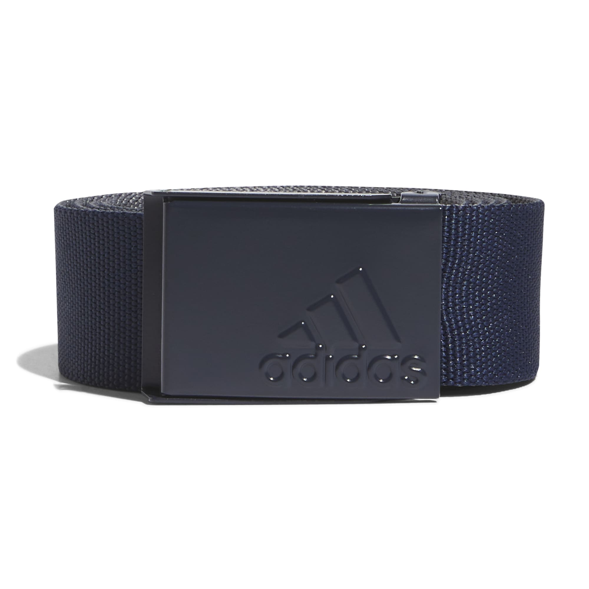 adidas Golf Mens Reversible Webbing Belt  - Collegiate Navy/Grey Four