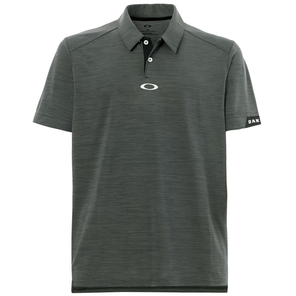 Oakley Golf Gravity Mens Polo Shirt  - Black